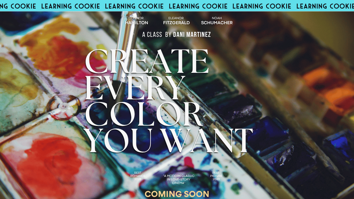 Crea ogni colore ad acquerello con una palette semplice